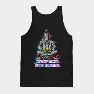 Buddha Tshirt Acid Techno Tank Top